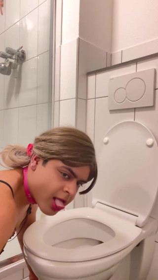 Naughty Puppy Peeing, Drinking, and Wagging My Tail thumbnail