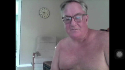 Cute chubby grandad