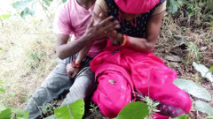 A young village girl and a young boy both went to the forest and had fun - Village Bhabhi Sex