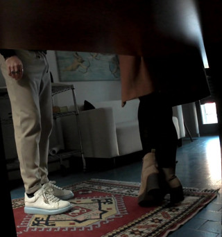 FUCKED IN THE OFFICE ON MY LOVESEAT WITH FAKE CLIENT
