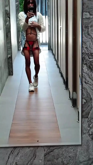 Go into the room and look at your underwear.