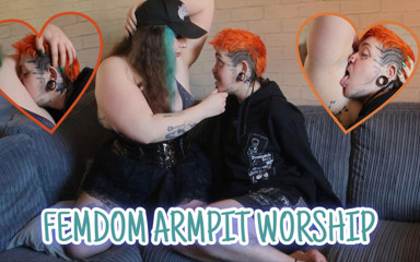 Femdom Armpit Worship thumbnail