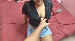 Slutty stepsister needs some help from his stepbrother