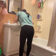 Hana Clean Her Face Then Nake in the End