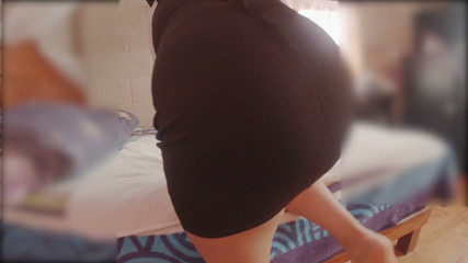 Wait, if you're gay right? Lucky and lying rubs his friend's buttocks