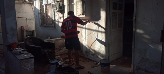 Bricklayer Fucks Boss's Wife