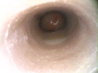 Internal Rubber Pussy Fuck
