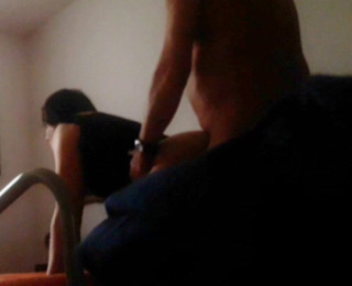 Old man cums inside me
