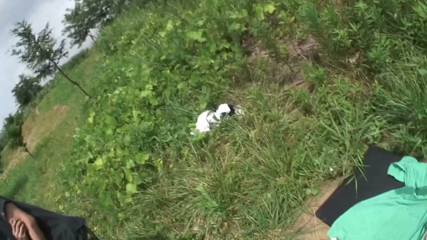 Redhead Japanese Slut Gets Pounded Outdoors
