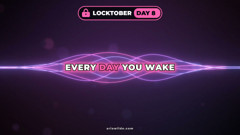 Locktober Day 8 Cage Sissy Edging Denial