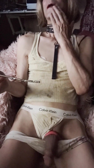 Sissy Using Sounding Rods