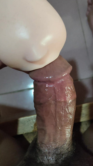 Wet Blowjob Veiny Dick With Mushroom Head