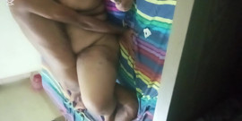 . My stepmother and I were in missionary positions for the second time.