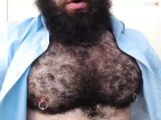 HAIRY MAN WITH HUGE CUM