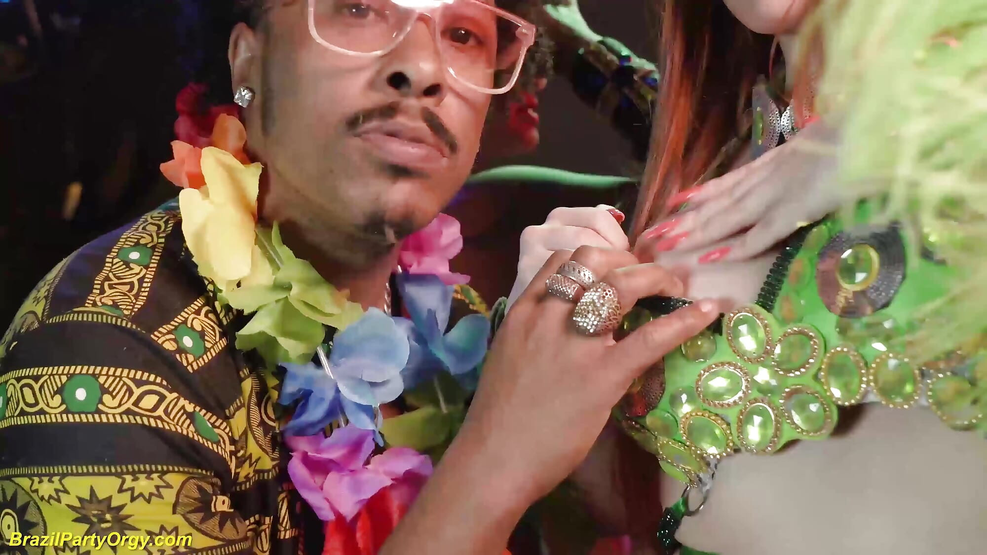 Brazilian real Carnaval fuck party