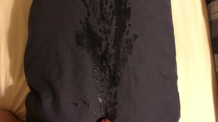 Cum on wifes pillow