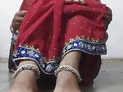 Wear saree full video 