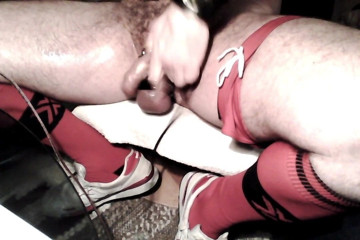 WHITE AND RED