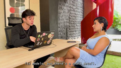 Latina Gets Fucked Hard in the Ass After a Job Interview