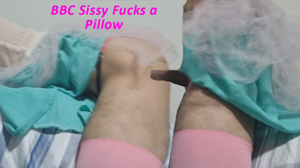 BBC Sissy Fucks a Pillow