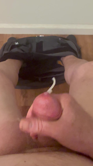 Chubby Papa busts a nut