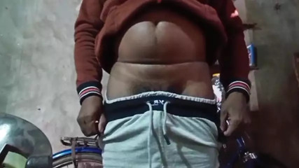 Pakistani daddy show his cock