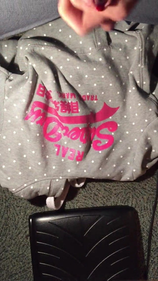 Cum on Anjas new Superdry Hoodie