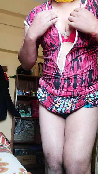 Desi shemale aunty nighty fuck