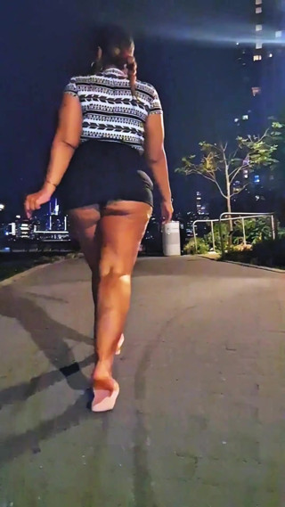 Boricua Leg Tease Queen Strikes Again