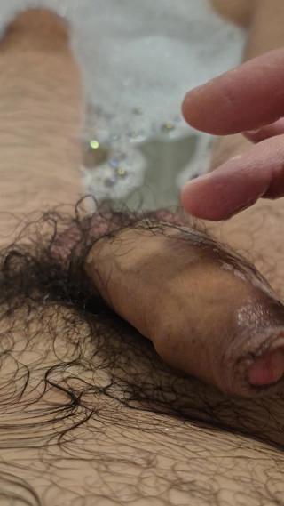 bath time zabawy w wannie penisem