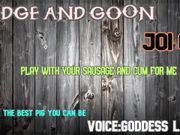 AUDIO ONLY - Edge and goon and cum piggie style JOI CEI