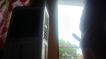 Outside Balcony Masturbated Huge Cock