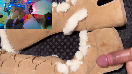 Cum on Friend's Demonia Boots thumbnail
