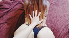 She loves bouncing on my cock.