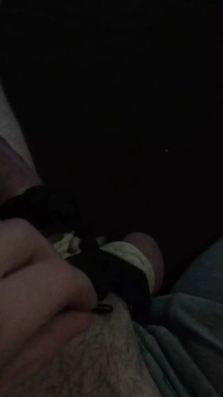 Masturbating With Bound Dick And Balls