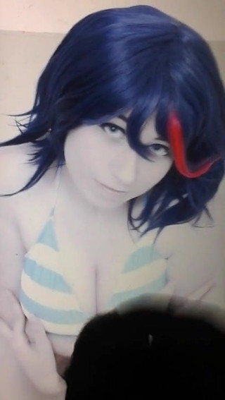 Ryuko cosplay cum tribute