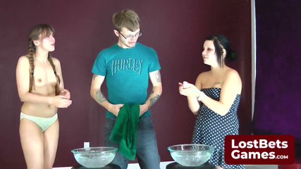 The Ultimate Strip Ice Endurance Loser Treats Patrick