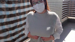 Married Woman Getting Aroused Masturbating on the Balcony
