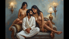 Indian aunty fucked by collage boys hardcore gangbang sex