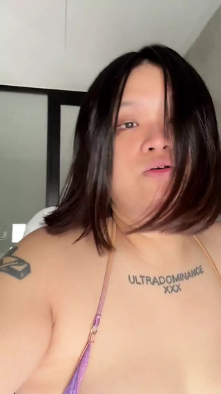 Cute Chubby Asian in Bikini