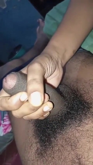 She Helps Him to Masturbate
