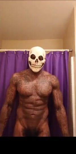 BBC Worship Hallelujah Johnson (Ghost Rider Johnny Blaze) Tall Dark Chocolate Muscles Tattoos Hairy BBC Hallelujah