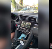 Abbie Maley's Car Ride Turns Into a Parking Lot Blowjob