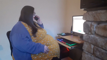 SSBBW secretary humiliated at work by boss - fantasy