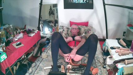Bobbie just having a good time! 2