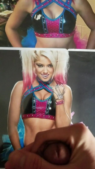 WWE Alexa Bliss Cum Tribute 19