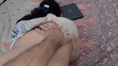 Indian stepmom catches her stepson watching a dirty video - Hindi audio