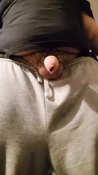 Fully clothed wank