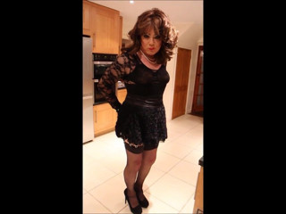 Sindy black lace throughout