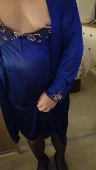 New blue nightie